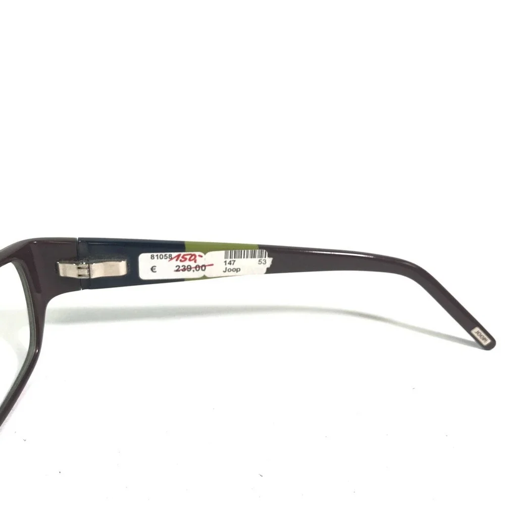 Joop! Eyeglasses Frames Mod.81058-6764 Blue Purple Green Square 53-15-130